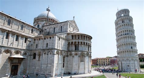 Pisa Airport (PSA) to Leaning Tower of Pisa .
